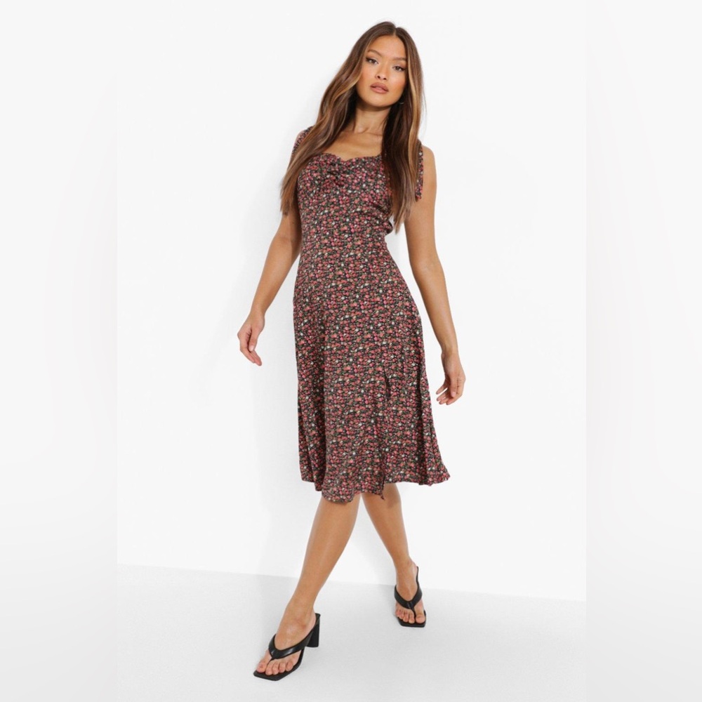 YVES COSSETTE DEPECHE FLORAL DRESS